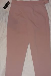 NYCC Elastic belt salmon color pants women